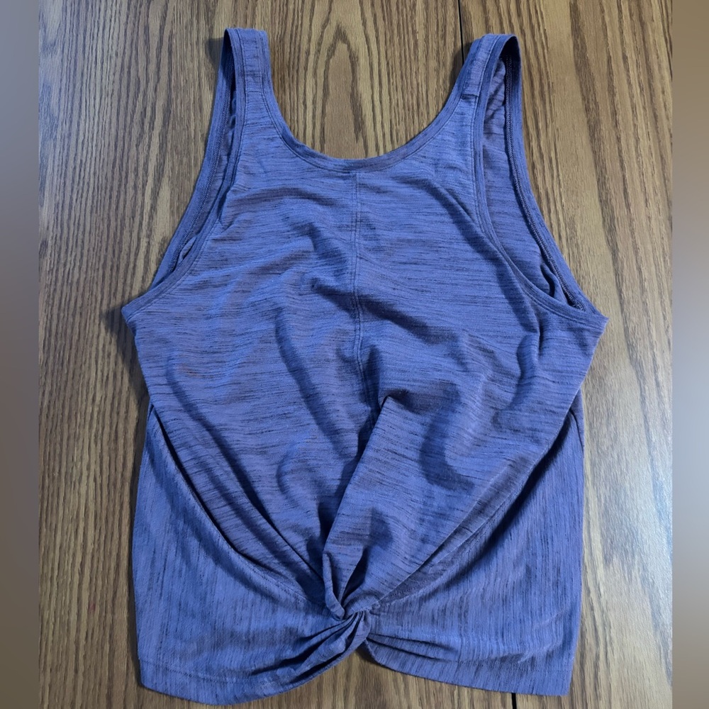 Athleta Purple Twist Tank Top